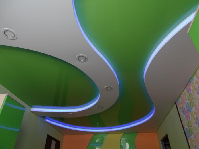 floating ceiling structure