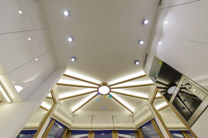 illuminated ceiling