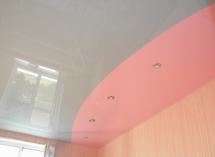 single-level ceiling structure