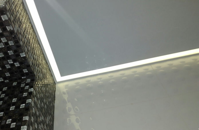 Ceiling contour lighting