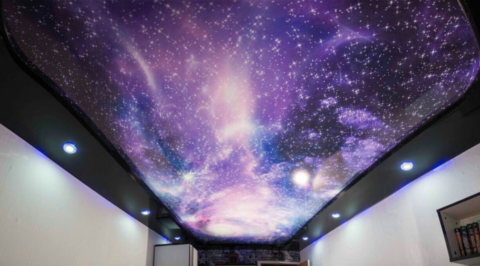Image of space on the ceiling