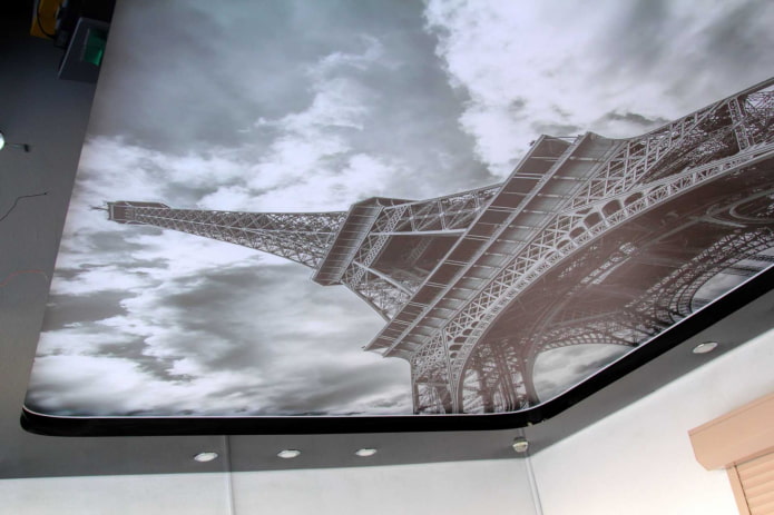 Decke des Eiffelturms