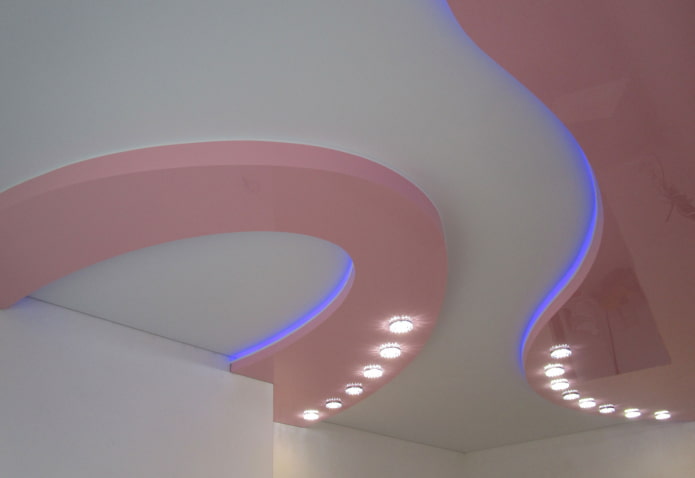 two-color backlit tension design