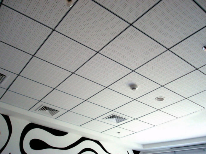 modular suspended ceiling structure