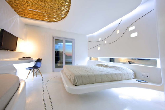 high-tech ceiling design