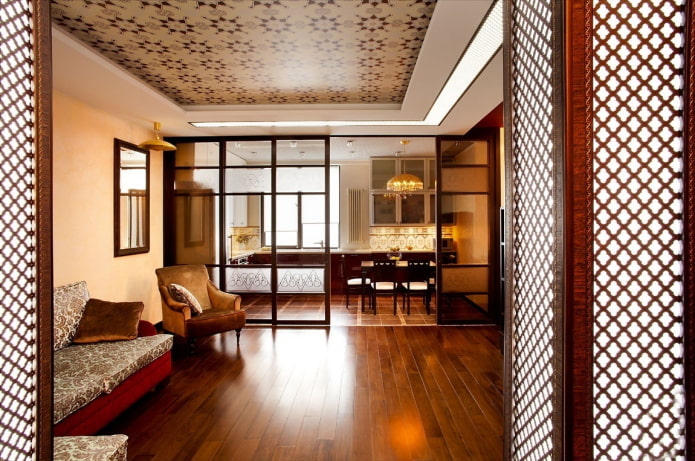 ceiling design in oriental style