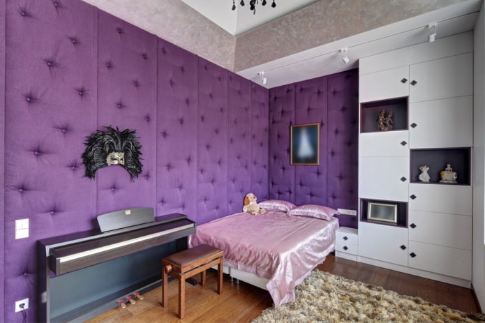 purple soft panels