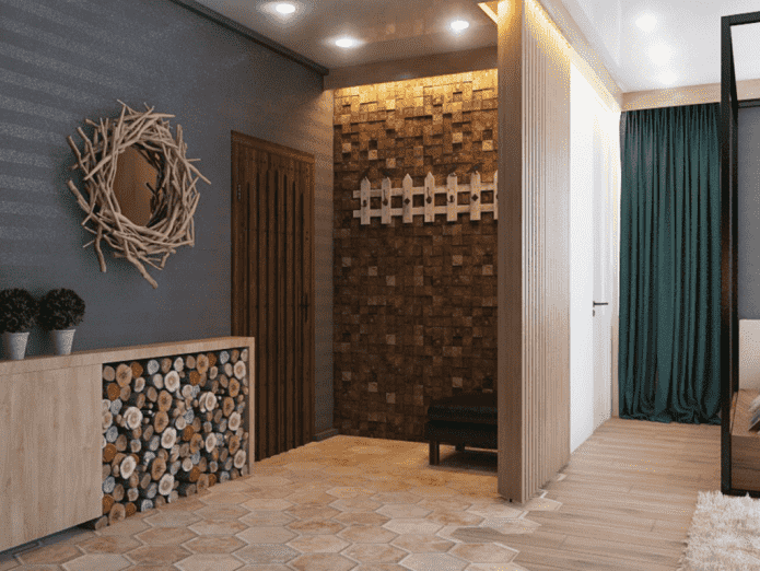 eco-style wall design