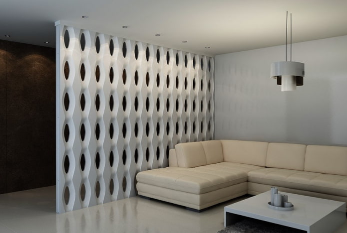 3d partition in the interior