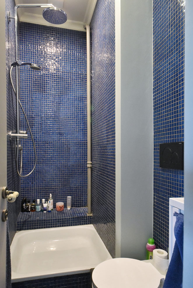 color scheme of the bathroom interior