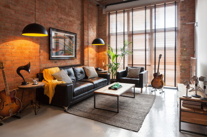 loft style sofa
