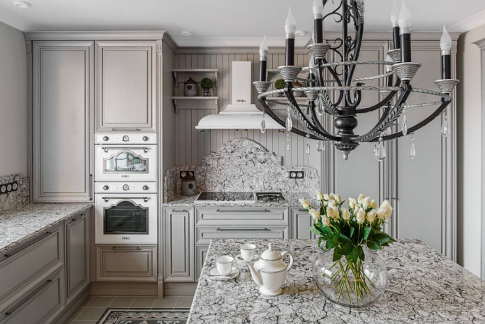 classic style countertop