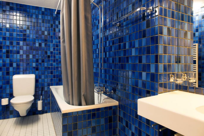 grout for tiles in the bathroom interior