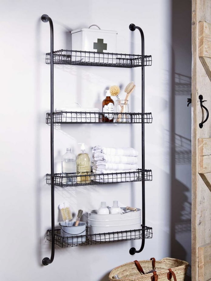 Lattice shelves