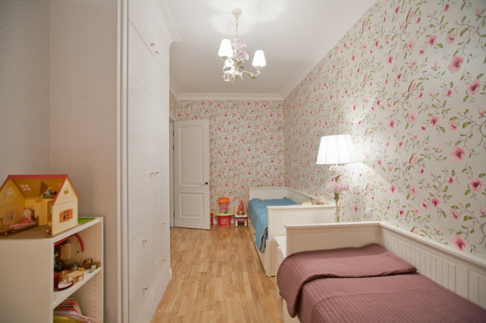 nursery for two girls