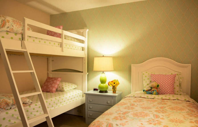 осветљење у спаваћој соби за троје деце