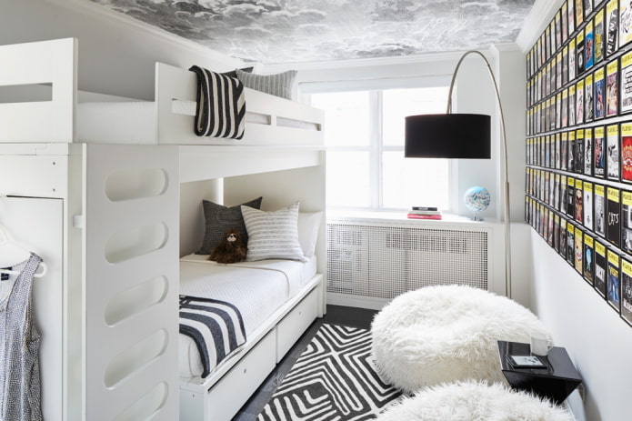 room decoration in white
