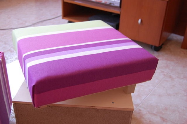 cover upholstery with fabric