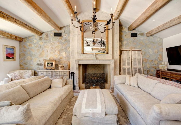 Provencal style in a country house