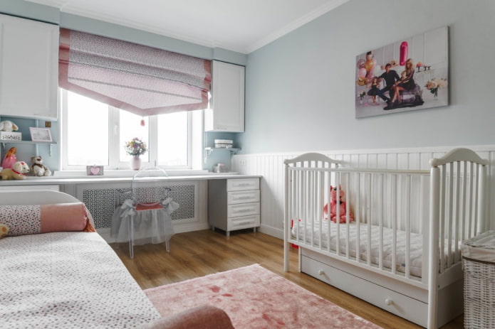 Zimmer für Vorschulkinder und Neugeborene