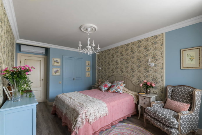 Schlafzimmer im Provence-Stil