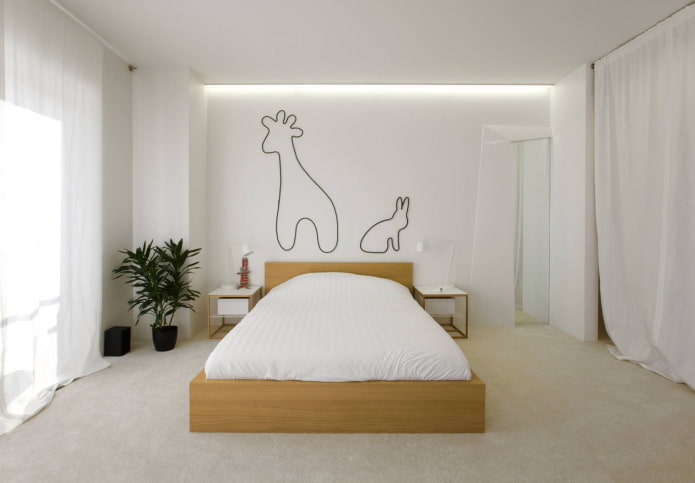 Спаваћа соба у стилу минимализма