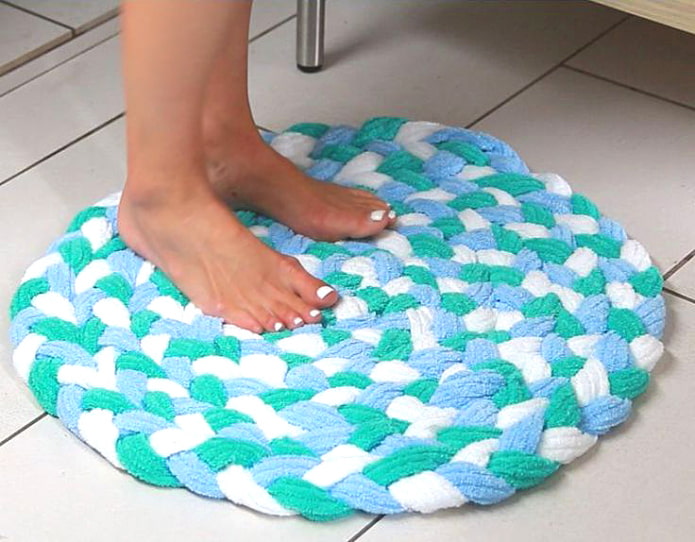 Handtuch teppich