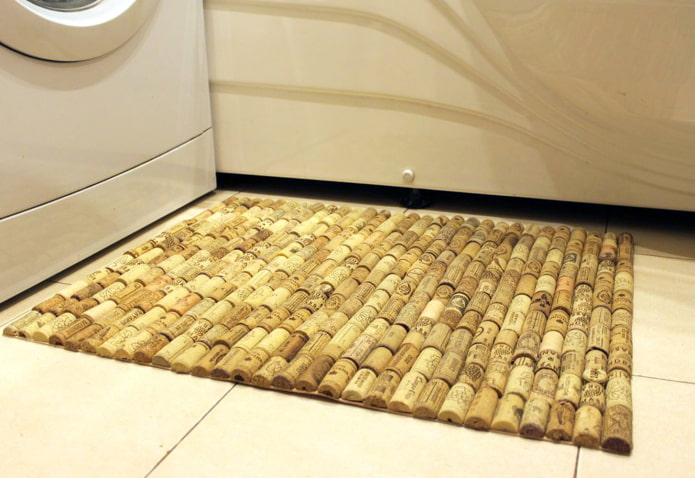Ready-made bathroom rug