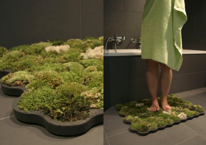 Moss rug