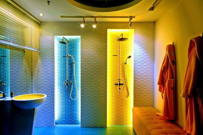 การออกแบบแสงสว่างภายในห้องน้ำ
