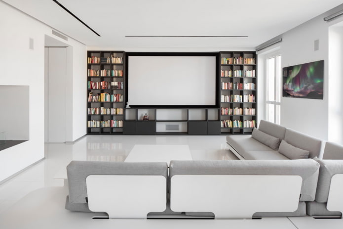 das Wohnzimmer im minimalistischen Stil einrichten