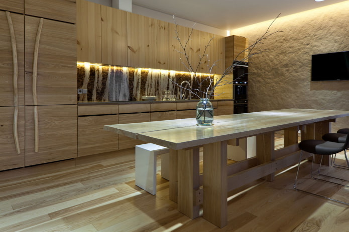 kitchen interior design in Japanese style