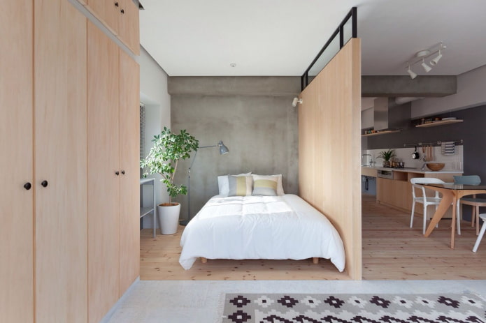 interior design kitchen-bedroom
