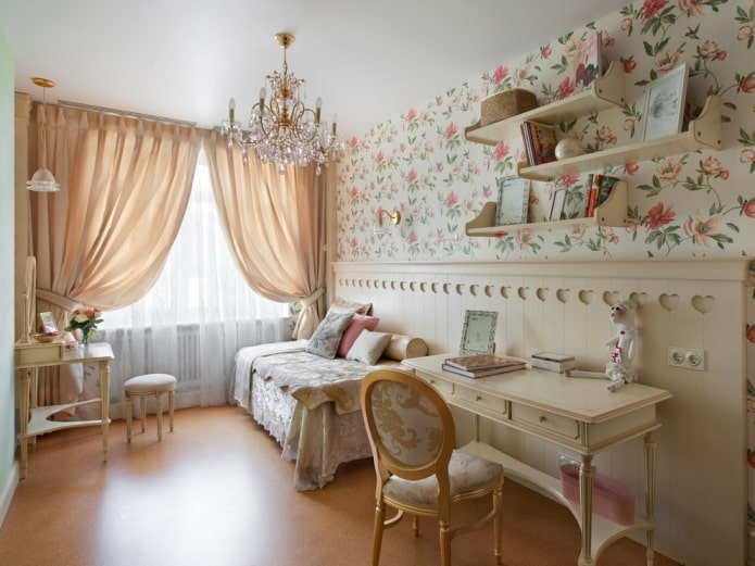 Provencal style children's bedroom