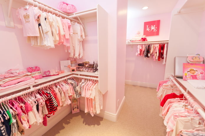 baby wardrobe design