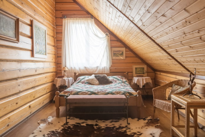 rustic bedroom interior design