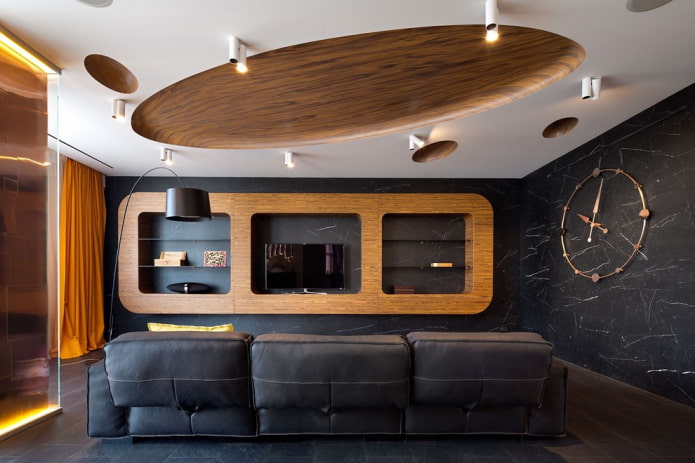 Wooden ceiling inserts