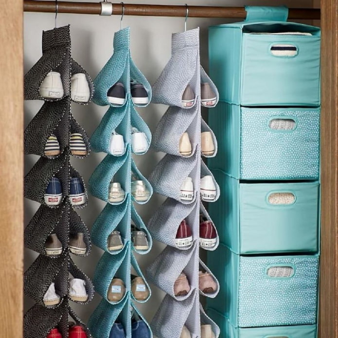 organizers for storing shoes