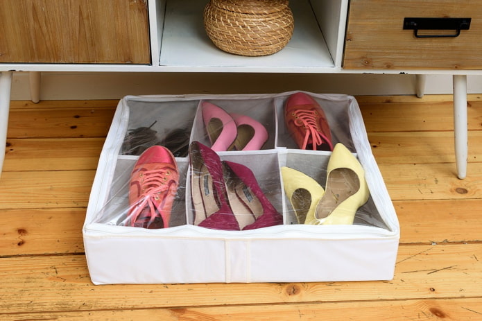 organizers for storing shoes