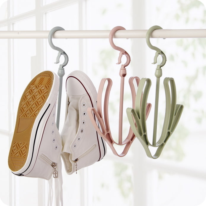 hangers for storing shoes