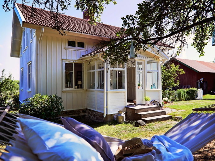 Ferienhaus im skandinavischen Stil