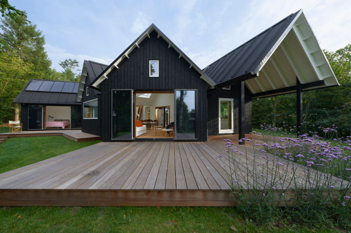 large house in Scandinavian style