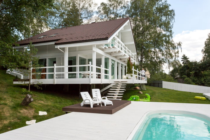 кућа са базеном