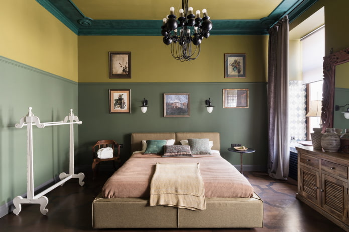 bedroom in Mediterranean style
