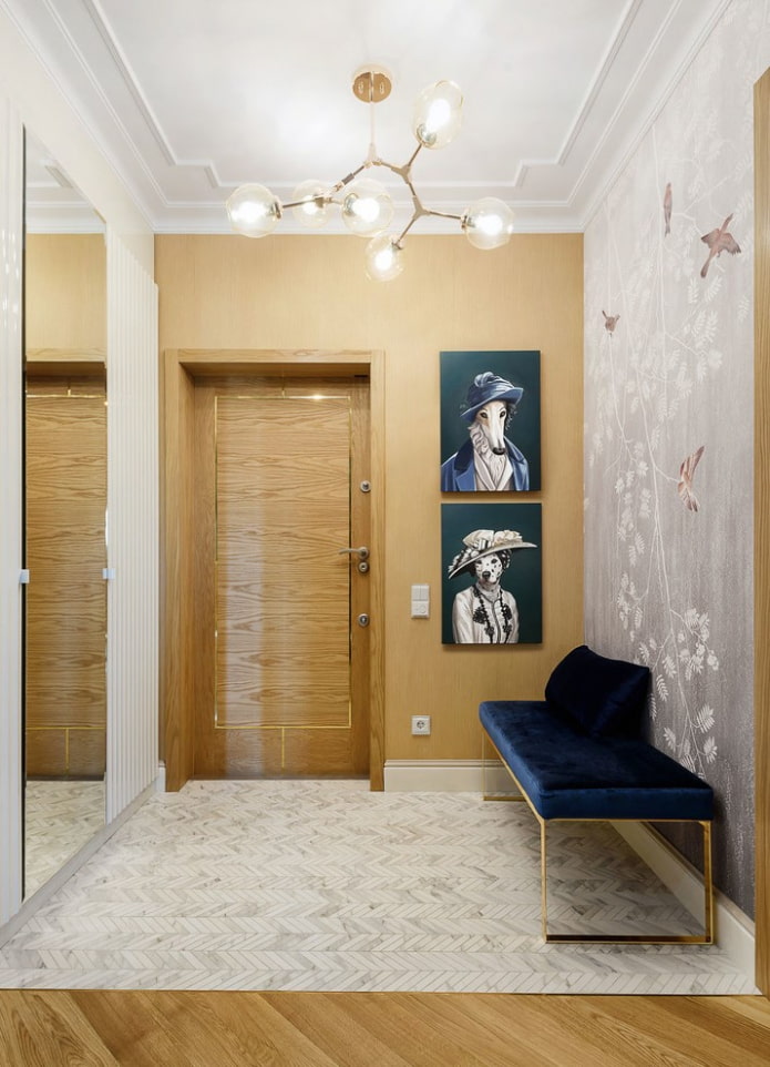 interior hallway sa neoclassical style