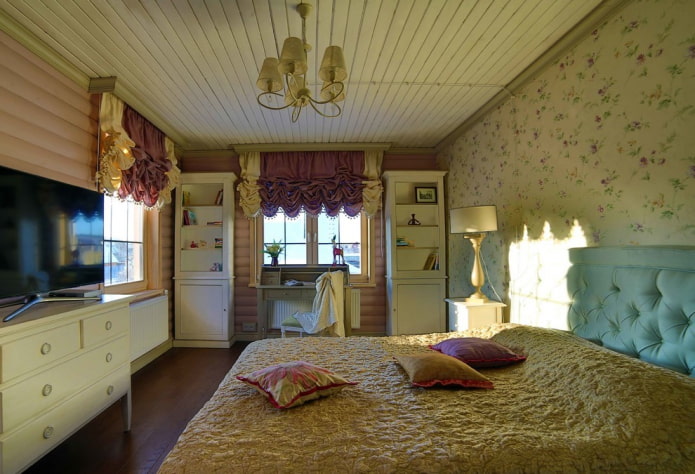 bedroom for girls in provence style