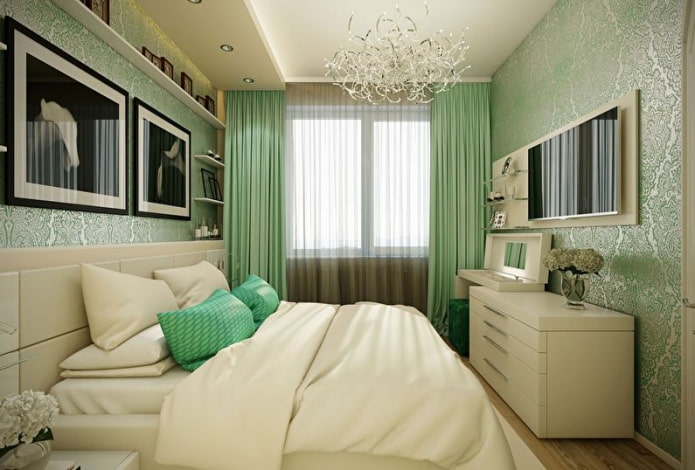 Schlafzimmer im modernen Stil