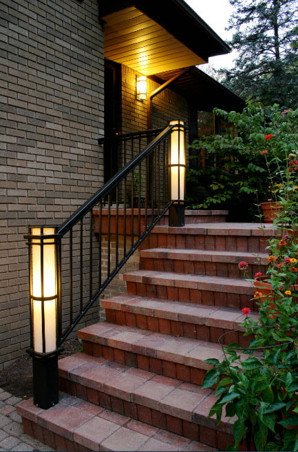porch annex lighting for home
