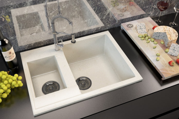 Mortise sink