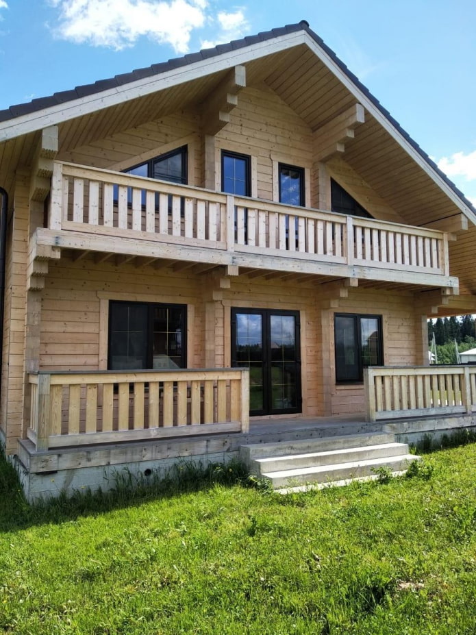 Privathaus aus Holz
